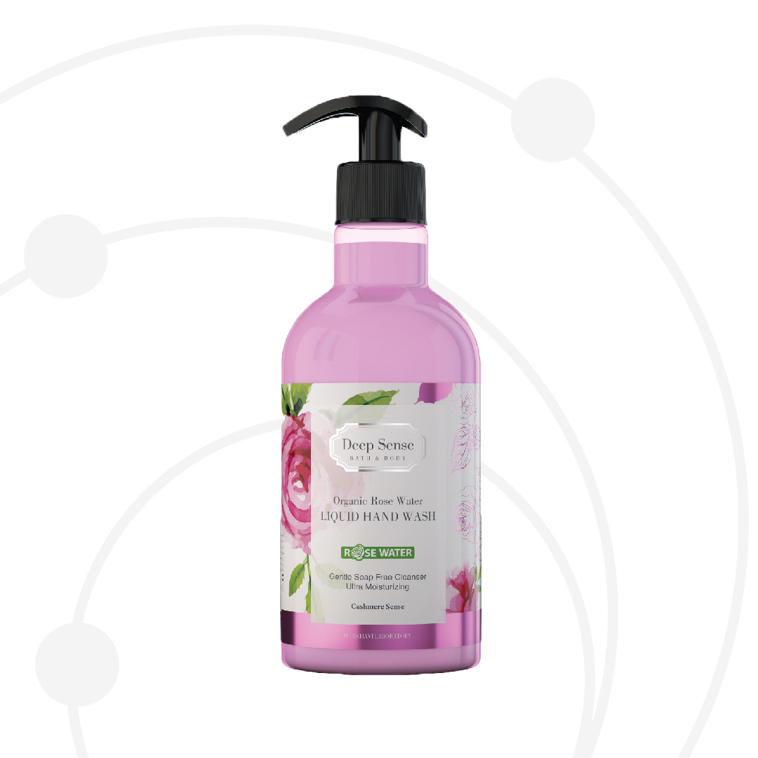 Organic Rose Water Liquid Hand Wash